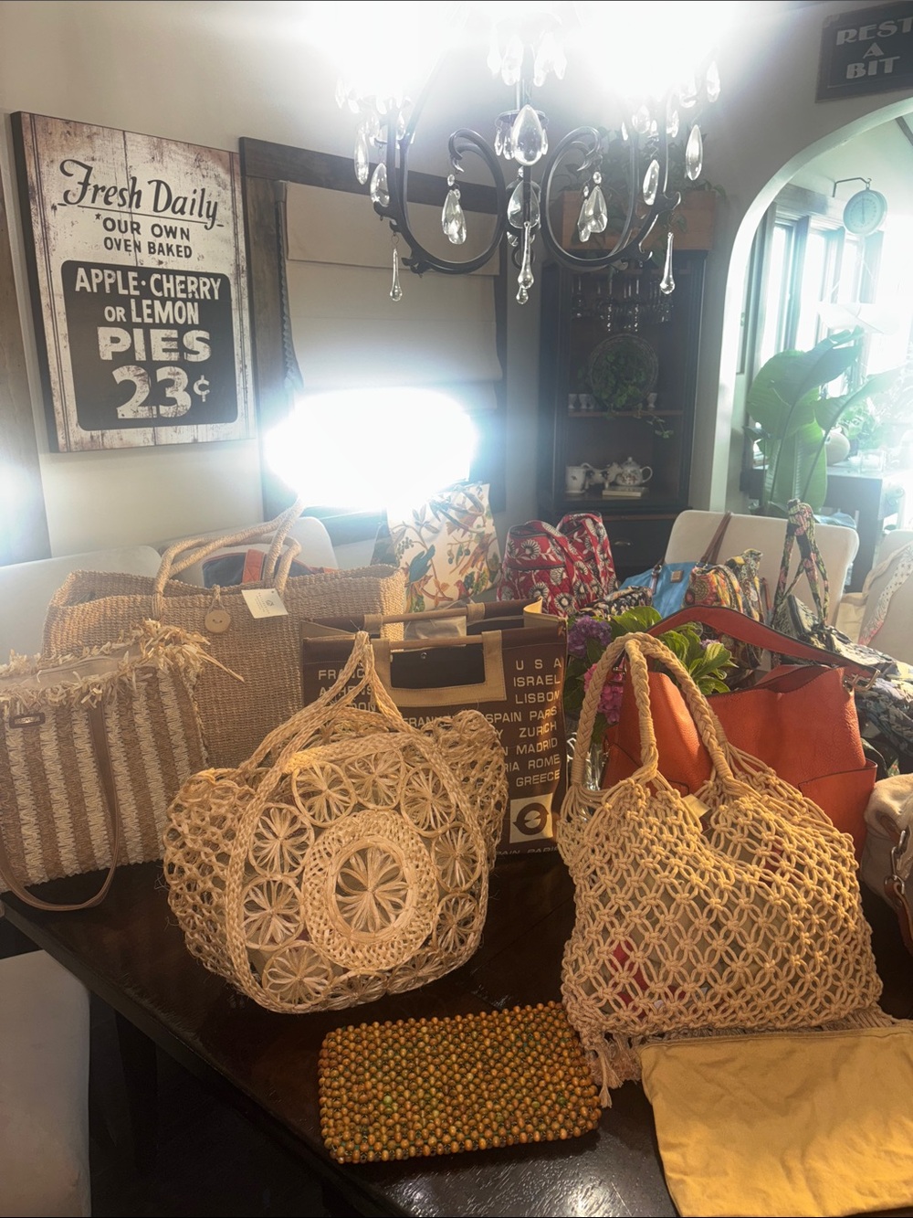 Bag Blowout Sale!! Handwoven Natural Straw Tote Bags - and more……